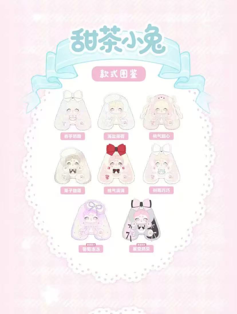 Lucky Deer Nai Sweet Tea Bunny 600% Plush Blind Box